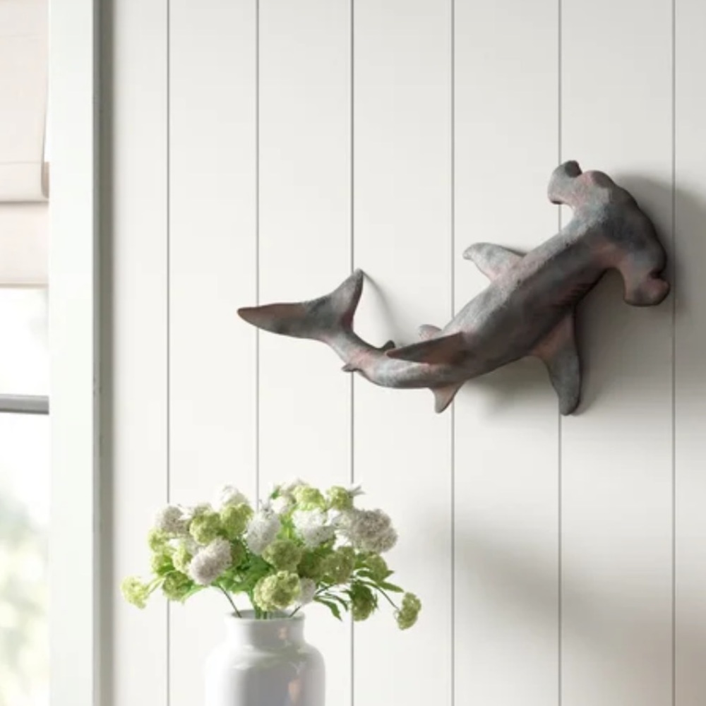 Breakwater Bay 17’7” Acus Hammerhead Shark Statue